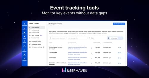 10 best event tracking tools for SaaS and websites