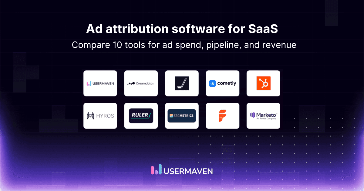 Ad attribution software for SaaS: 10 tools for B2B &amp; PLG