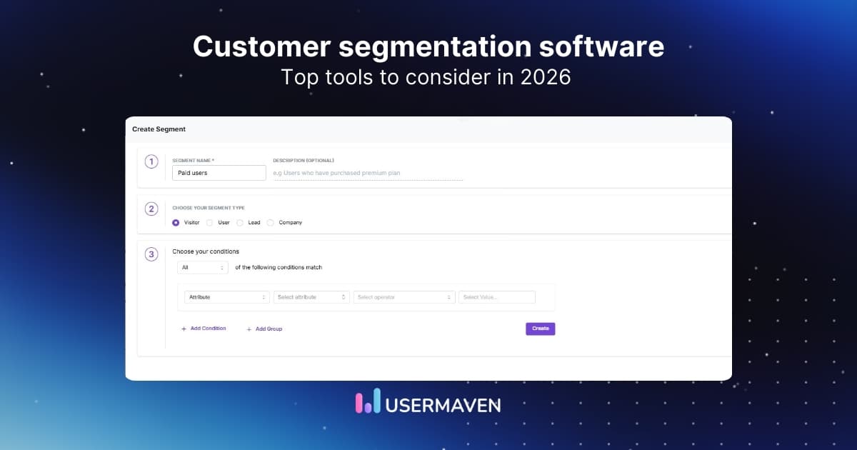 20+ best customer segmentation software for 2026